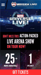 Mobile Screenshot of marveluniverselive.com