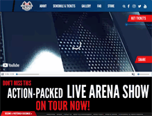 Tablet Screenshot of marveluniverselive.com